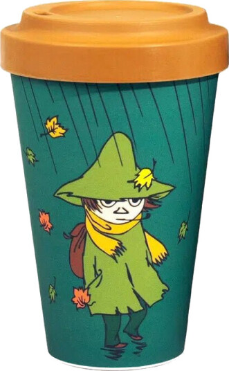 Moomin By Nordicbuddies Take Away Mug 450 ml Snusmumrikken på eventyr