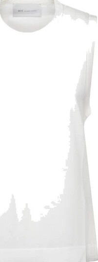 Ami Paris Dame Topper Hvit L, Ami Paris Dame Topper Hvit L,