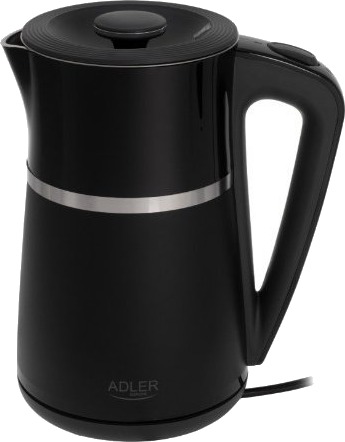 Adler 1,7L Vannkoker 2200W Sort AD 1355