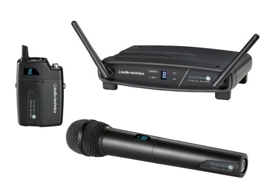 Technica Audio-Technica Atw-1102 Trådløst System Håndmik 2.4ghz Digitalt Technica Audio-Technica Atw-1102 Trådløst System Håndmik 2.4ghz Digitalt