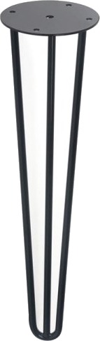 Rei Steel Hårspenne Leg Triple 8 L400 Black Rei Steel Hårspenne Leg Triple 8 L400 Black