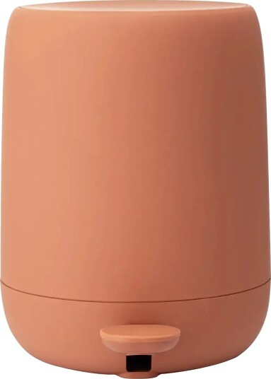 Blomus Pedal Bin Ø 20 Cm 3 L Sono Amber Brown Pink L 24.2CM