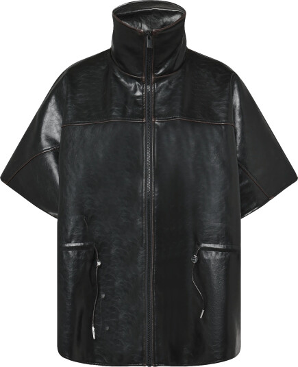 Desigual Poncho_Richmond High Neck Black ONE SIZE