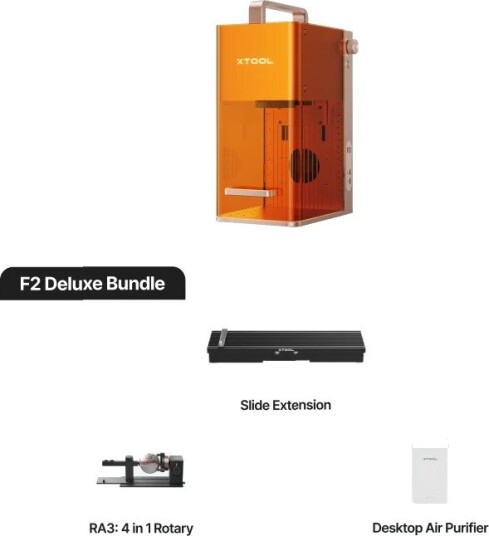 xTool F2 Deluxe Bundle