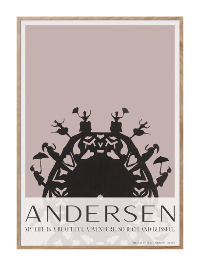 ChiCura H.c. Andersen - Blissful - Multi/patterned - 100X140CM ChiCura H.c. Andersen - Blissful - Multi/patterned - 100X140CM
