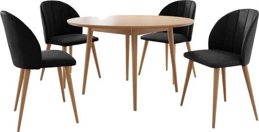 Spisegruppe Svart Spisegruppe Svart