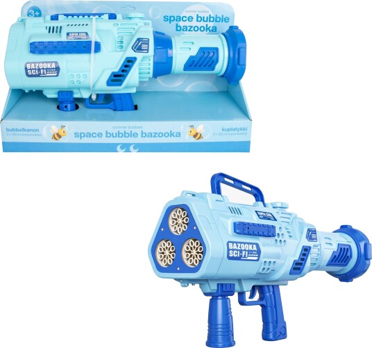 Toyrock Summer Space Bubble Bazooka Blue Toyrock Summer Space Bubble Bazooka Blue