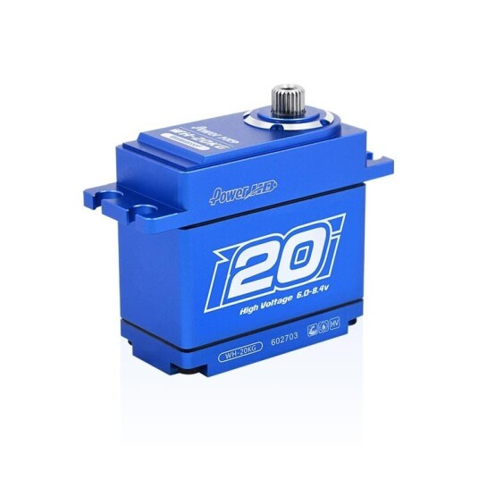 PowerHD Servo WH20KG Waterproof Full Alu Case Digital HV 20 K