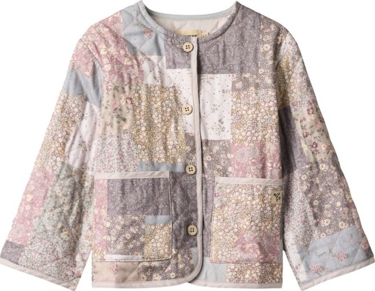 Wheat Quilt Jacket Ima PATCHWORK FLOWERS 140
