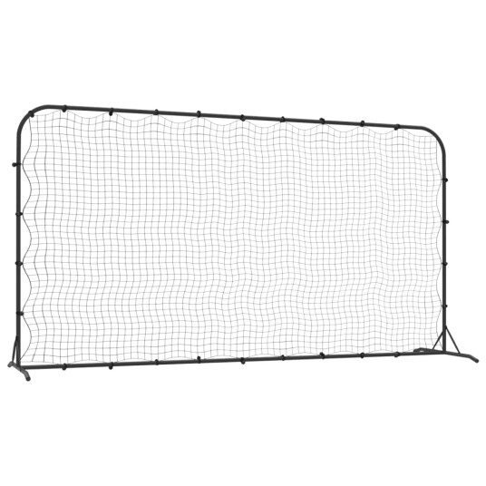 Football stoppnett svart 366x90x183 cm HDPE Football stoppnett svart 366x90x183 cm HDPE