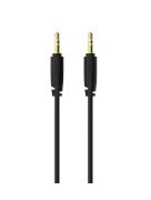 Sinox PRO 3,5mm mini jack kabel. 5m. Sort