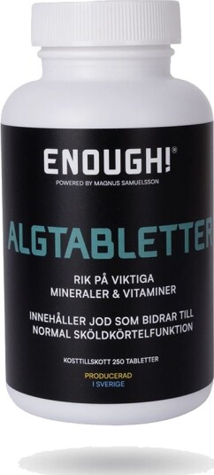 Enough Algetabletter 250 stk Enough Algetabletter 250 stk