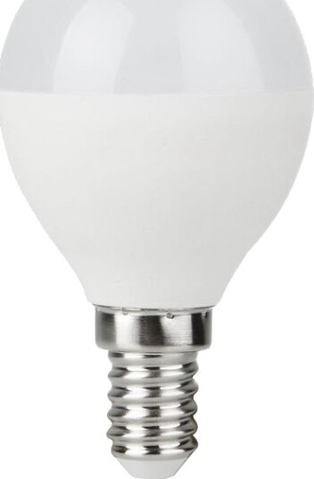 Spl E14 5W dimbar LED kronepære G45 470lm opalt glass Dimbar : Dimbar Kulør : Varm