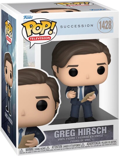 Funko Pop! Vinyl Succession Greg Hirsch figur Funko Pop! Vinyl Succession Greg Hirsch figur
