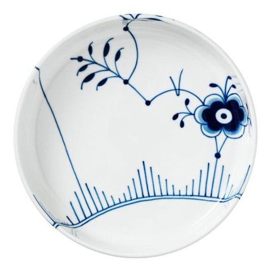 Royal Copenhagen - Blå Mega Riflet rund ovnsform 27 cm