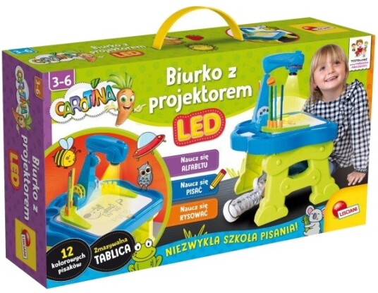 Lisciani Carotina Bordplate Med Led-Projektor