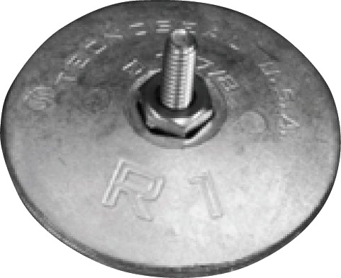 Anodesett Disc Anode R aluminiumsanoder 47 mm 7 mm 50 g Anodesett Disc Anode R aluminiumsanoder 47 mm 7 mm 50 g