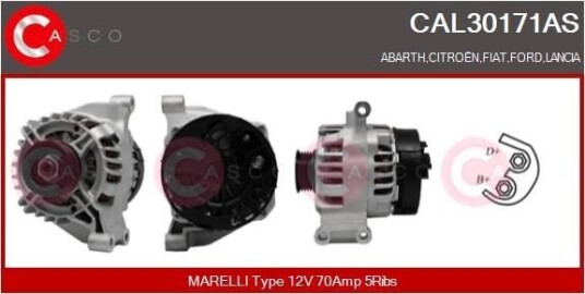 Dynamo CASCO CAL30171AS