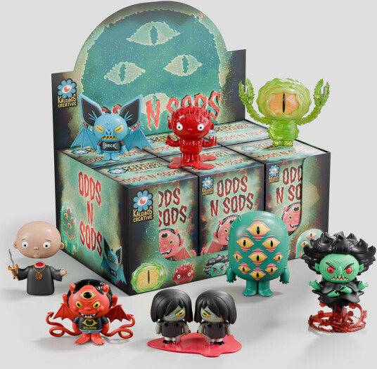 Kaleidos Odds N Sods: Blind Box Series 1 with 6Piece PDQ