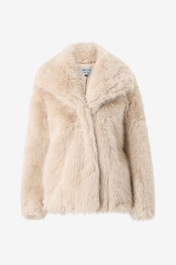 Hollies Jakke Ice Bear Beige Hollies Jakke Ice Bear Beige