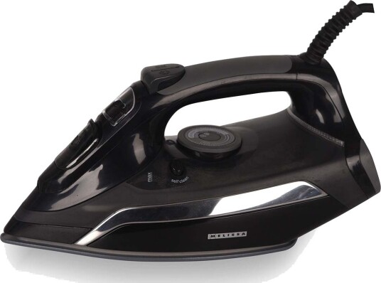 Melissa 16390057 Dampstrykejern - 2500W, 350ml, Keramisk Såle - Svart Melissa 16390057 Dampstrykejern - 2500W, 350ml, Keramisk Såle - Svart