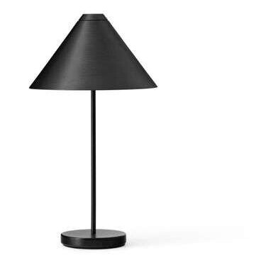 New Works Brolly Portable Table Lamp Steel Black New Works Brolly Portable Table Lamp Steel Black