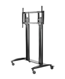 PEERLESS AV SmartMount SR598 vogn - for flatpanel - svart pulverjakke PEERLESS AV SmartMount SR598 vogn - for flatpanel - svart pulverjakke