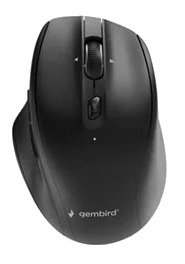 Gembird Dual-Mode Ergo 6-Button Wireless Ergonomic Mouse Optisk Svart MUSW2-6B-02