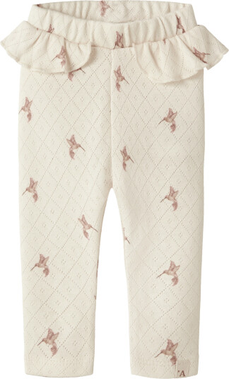 Lil"Atelier Nbfrachello Sig Slim Leggings Hea Lil Cream 62 Lil"Atelier Nbfrachello Sig Slim Leggings Hea Lil Cream 62