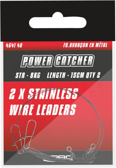 Spro Pc Wire Leader 12kg 2stk 40cm Spro Pc Wire Leader 12kg 2stk 40cm