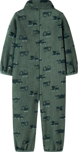 Name It Fleecedress NmnSpektra Laurbærkrans Name It 5 år (110) Fleecedress Armygrønn Grønn
