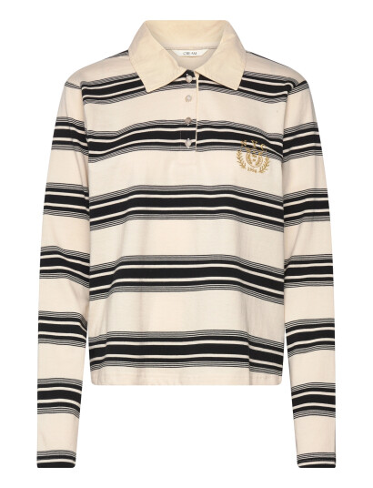 Cream Crcarmell Polo Sweatshirt   Cream   XXL