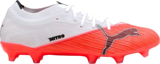PUMA Ultra Nitro 7 Match FG/AG Fotballsko Hvit/Rød 45
