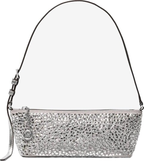 Michael Kors Sm Ew Pouchette - NICKEL - One Size
