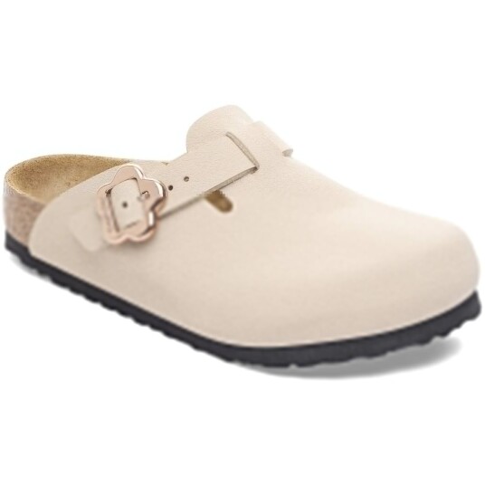 Birkenstock Boston Kids Flower Buckle BF Sandcastle 30