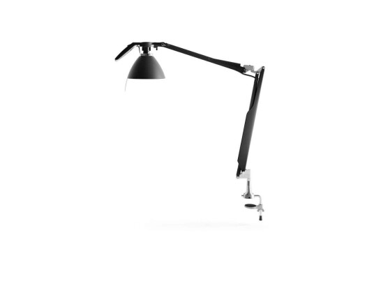 Luceplan - Fortebraccio Bordlampe m/ 2 Armer Bordgrep Bryter Svart Luceplan Luceplan - Fortebraccio Bordlampe m/ 2 Armer Bordgrep Bryter Svart Luceplan