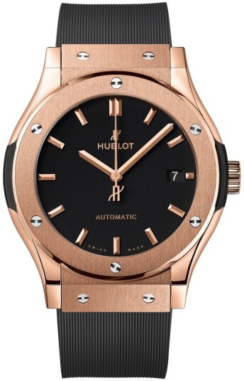 Hublot Herreklokke 542.OX.1181.RX Classic Fusion Sort/Gummi Ø42 mm