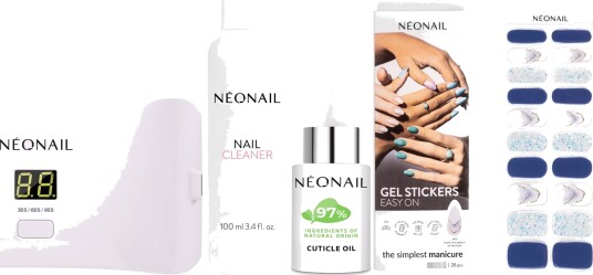 NEONAIL Gel Stickers Kit M10