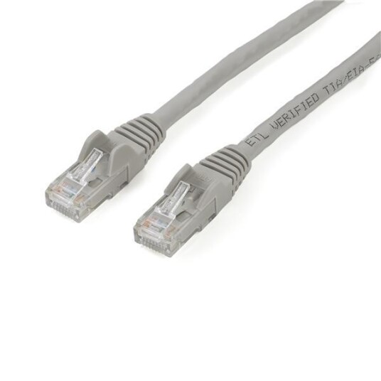 STARTECH "Cat6 Patch Cable with Snagless RJ45 Connectors - 2m Gray"