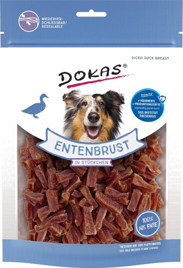Dokas Kjøttbiter Andebryst I Biter 2 X 200 G