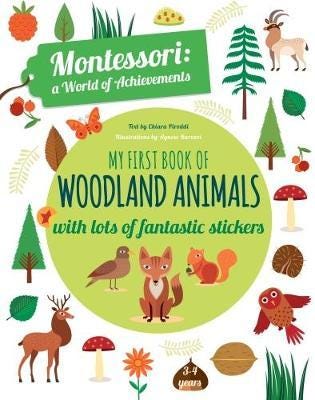 My First Book of Woodland Animals Montessori Activity Book