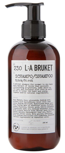 L:a Bruket 230 Bjørk Fuktighetsgivende Sjampo 240ml