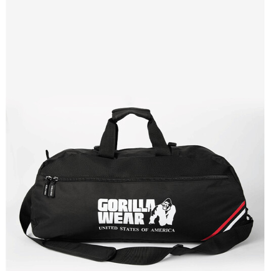 Norris Hybrid Gym Bag/Backpack, Black