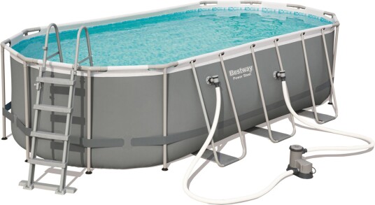 Bestway Power Steel Oval Bassengsett 549x274x122 cm