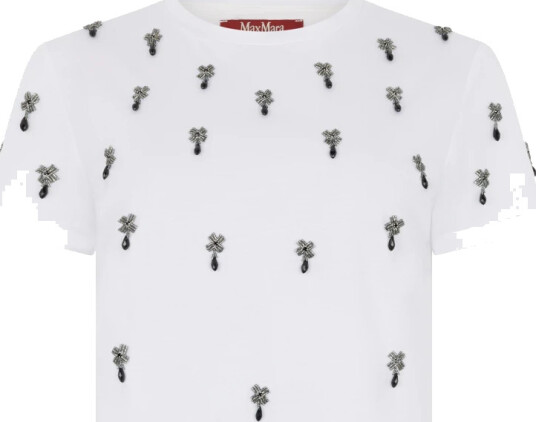 Max Mara Studio Dame Topper Hvit M,