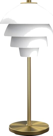 Belid Bordlampe Valencia Hvit Bordlamper
