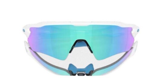 Oakley Radar ev s path sykkelbriller prizm sapphire/polished white Oakley Radar ev s path sykkelbriller prizm sapphire/polished white