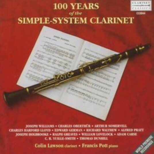 100 Years of the Simple System Clarinet CD