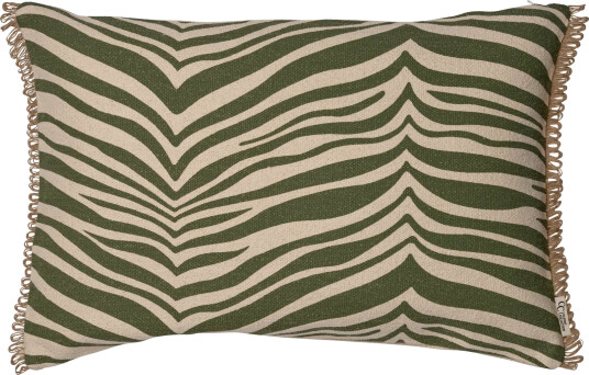 Classic Collection Zebra pute 40x60 cm Grønn