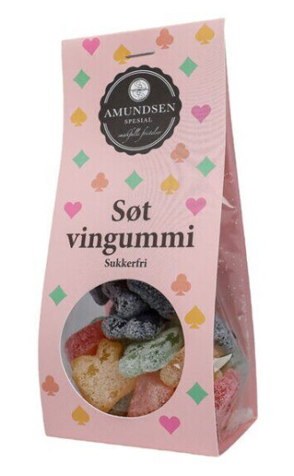 Amundsen Spesial - Søt vingummi sukkerfri 130 g